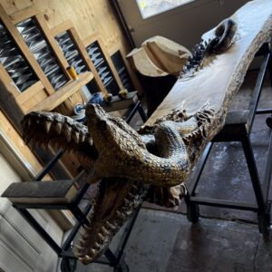 Crocodile vs Anaconda Art Bar